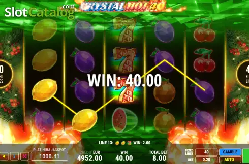 Οθόνη4. Crystal Hot 40 Christmas Κουλοχέρης