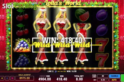 Οθόνη4. Lollas World Christmas Κουλοχέρης