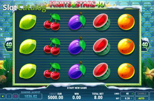Οθόνη2. Fruits and Stars 40 Christmas Κουλοχέρης