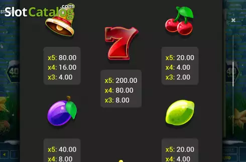 Οθόνη7. Fruits and Stars 40 Christmas Κουλοχέρης