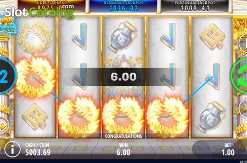 Οθόνη5. King of Thunder Κουλοχέρης