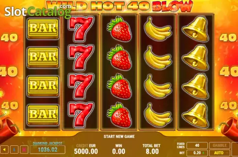 Οθόνη2. Wild Hot 40 Blow Κουλοχέρης