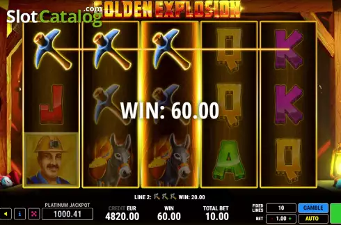 Οθόνη4. Golden Explosion Κουλοχέρης