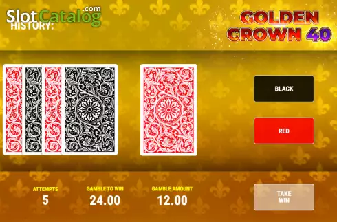 Οθόνη5. Golden Crown 40 Κουλοχέρης