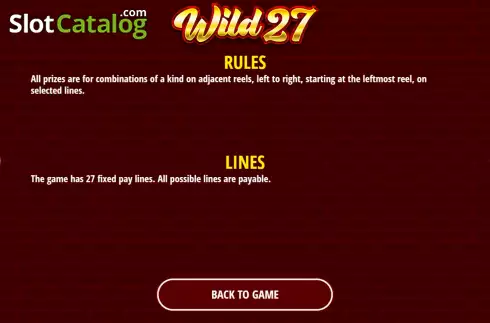 Οθόνη8. Wild 27 Κουλοχέρης