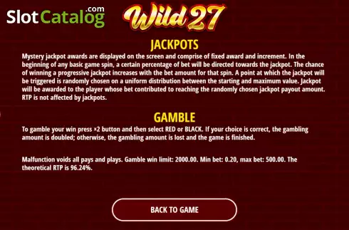 Οθόνη9. Wild 27 Κουλοχέρης