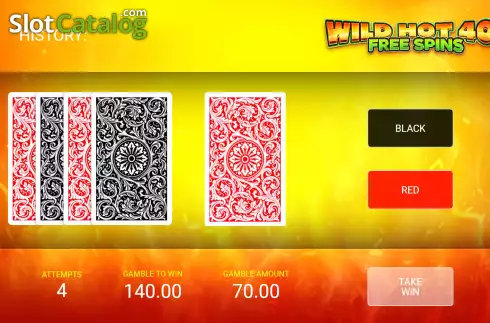 Οθόνη5. Wild Hot 40 Free Spins Κουλοχέρης