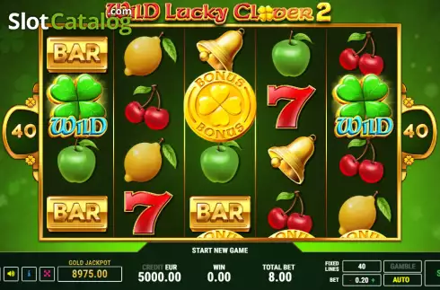 Οθόνη2. Wild Lucky Clover 2 Κουλοχέρης