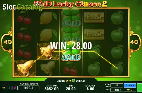 Οθόνη4. Wild Lucky Clover 2 Κουλοχέρης