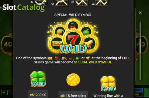 Οθόνη7. Wild Lucky Clover 2 Κουλοχέρης