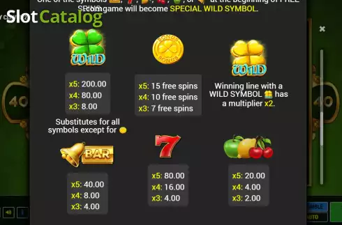 Οθόνη8. Wild Lucky Clover 2 Κουλοχέρης