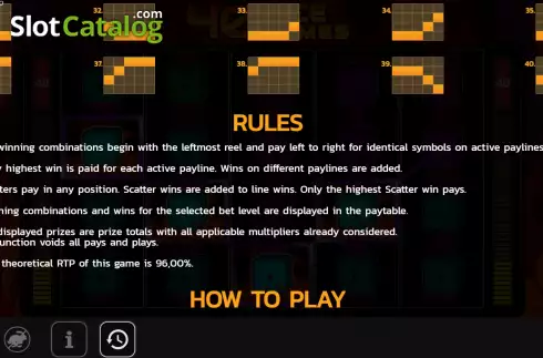 Οθόνη8. 40 Dice Flames Κουλοχέρης