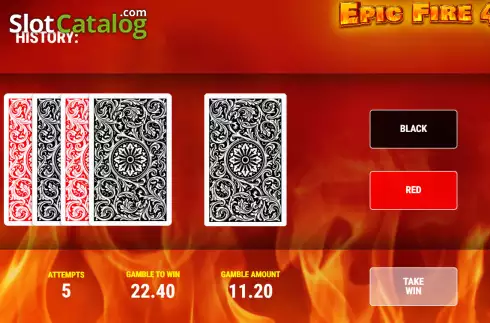 Οθόνη5. Epic Fire 40 Κουλοχέρης 