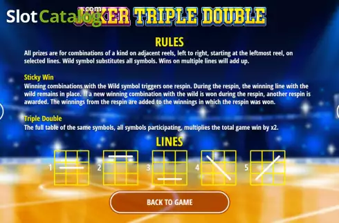 Οθόνη8. Joker Triple Double Κουλοχέρης