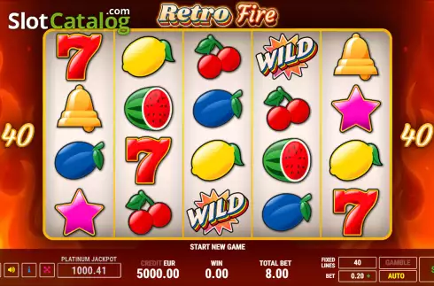 Οθόνη2. Retro Fire Κουλοχέρης