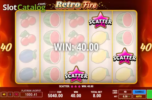 Οθόνη4. Retro Fire Κουλοχέρης