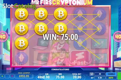 Οθόνη3. Mr First Cryptonium Κουλοχέρης 