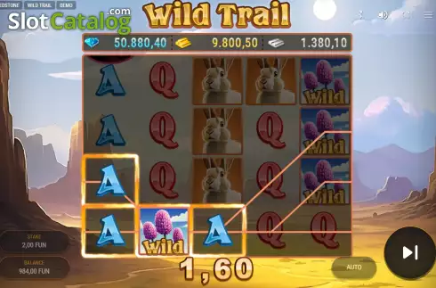 Οθόνη3. Wild Trail Κουλοχέρης