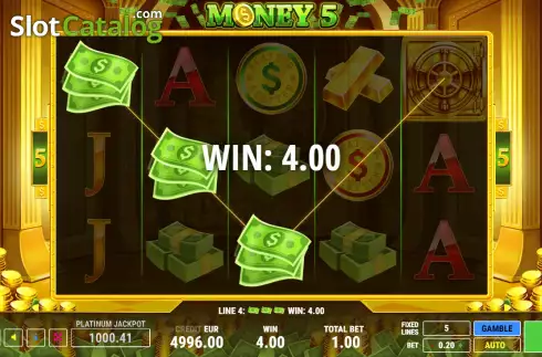 Οθόνη3. Money 5 Κουλοχέρης