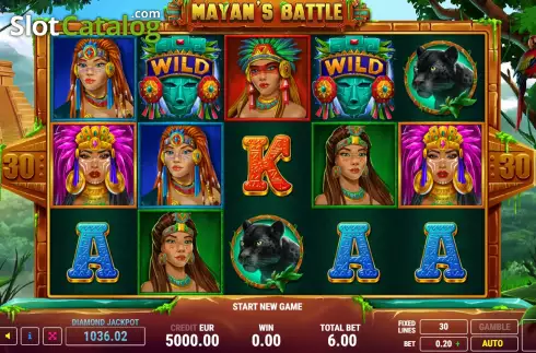 Οθόνη2. Mayan's Battle Κουλοχέρης