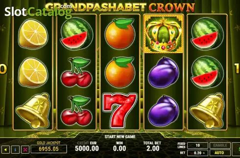 Οθόνη2. Grandpashabet Crown Κουλοχέρης