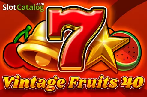 Vintage Fruits 40 Λογότυπο Vintage Fruits 40 Λογότυπο