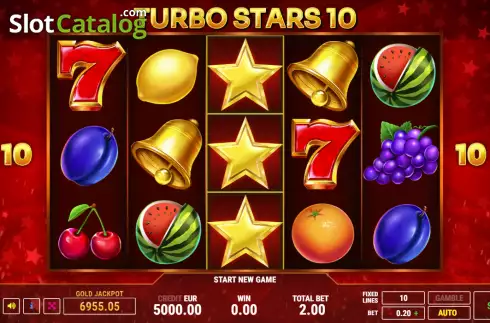 Οθόνη2. Turbo Stars 10 Κουλοχέρης