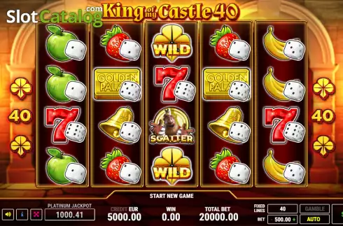 Οθόνη2. King of My Castle 40 Κουλοχέρης 