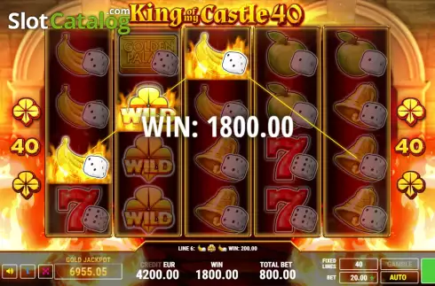 Οθόνη3. King of My Castle 40 Κουλοχέρης 