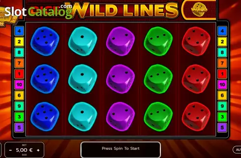 Οθόνη2. Dice Wild Lines Κουλοχέρης
