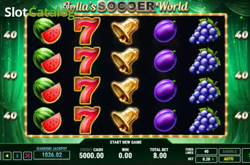 Οθόνη2. Lolla's Soccer World Κουλοχέρης