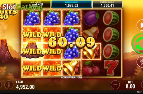 Οθόνη3. Blow Fruits 40 Κουλοχέρης