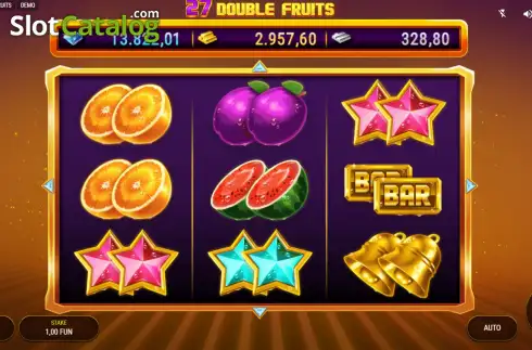 Οθόνη2. 27 Double Fruits Κουλοχέρης