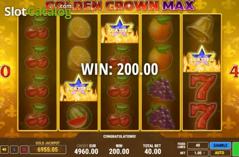 Οθόνη3. Golden Crown Max Κουλοχέρης