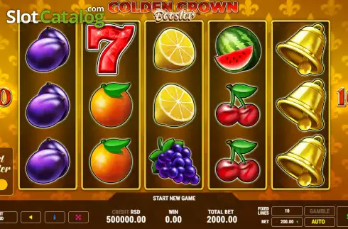 Οθόνη2. Golden Crown Booster Κουλοχέρης