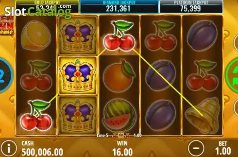 Οθόνη3. Golden Crown Extreme Κουλοχέρης