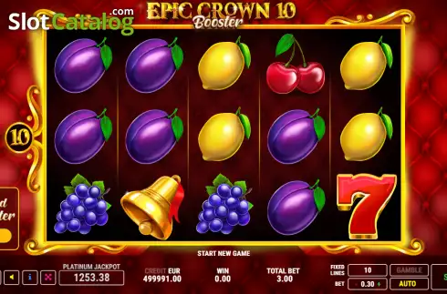 Οθόνη2. Epic Crown 10 Booster Κουλοχέρης