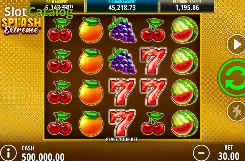 Οθόνη2. Coin Splash Extreme Κουλοχέρης 