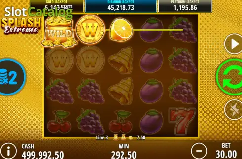 Οθόνη3. Coin Splash Extreme Κουλοχέρης 