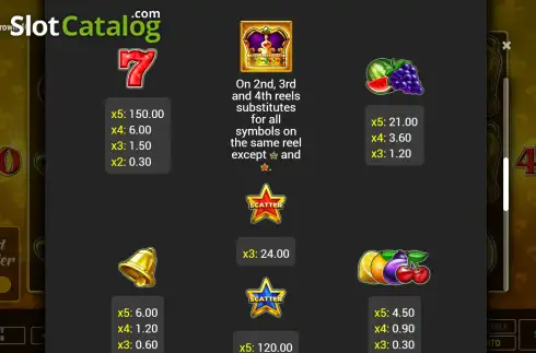 Οθόνη9. Golden Crown 40 Booster Κουλοχέρης