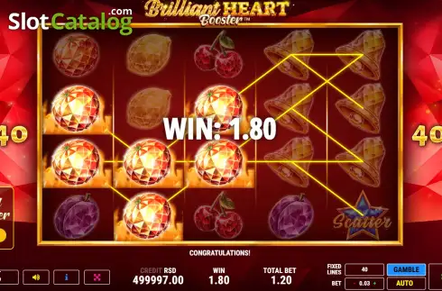 Οθόνη4. Brilliant Heart Booster Κουλοχέρης