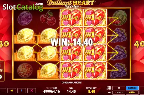 Οθόνη8. Brilliant Heart Booster Κουλοχέρης