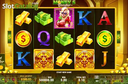 Οθόνη2. Money 5 Booster Κουλοχέρης