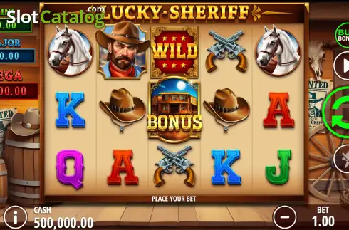 Οθόνη2. Lucky Sheriff Κουλοχέρης
