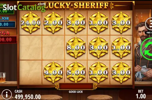Οθόνη3. Lucky Sheriff Κουλοχέρης