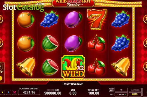 Οθόνη2. Wild Joker Hot Booster Κουλοχέρης