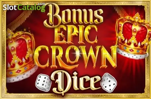 Bonus Epic Crown Dice Λογότυπο Bonus Epic Crown Dice Λογότυπο