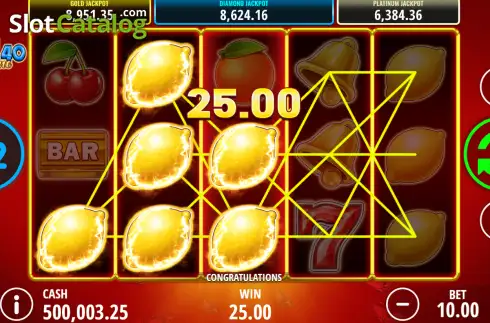 Οθόνη3. Golden Diamonds 40 Extreme Κουλοχέρης