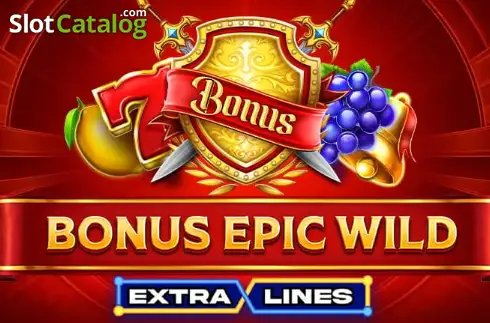 Bonus Epic Wild Extralines Λογότυπο Bonus Epic Wild Extralines Λογότυπο