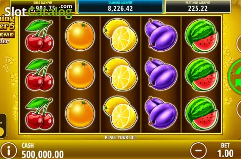 Οθόνη2. Winning Clover 5 Extreme Booster Κουλοχέρης 